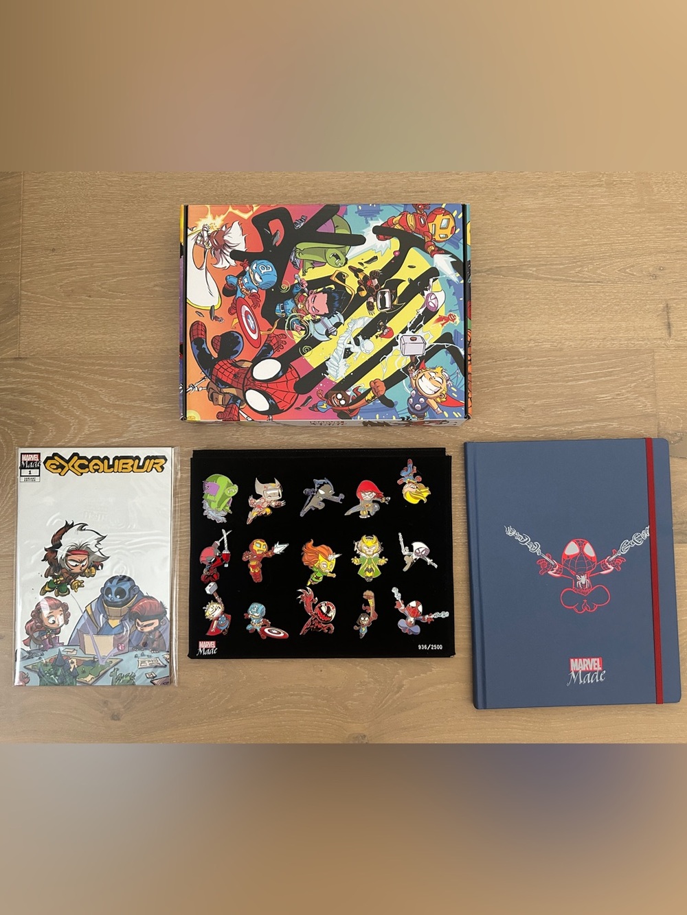 Marvel Made Limited Edition Pin Set